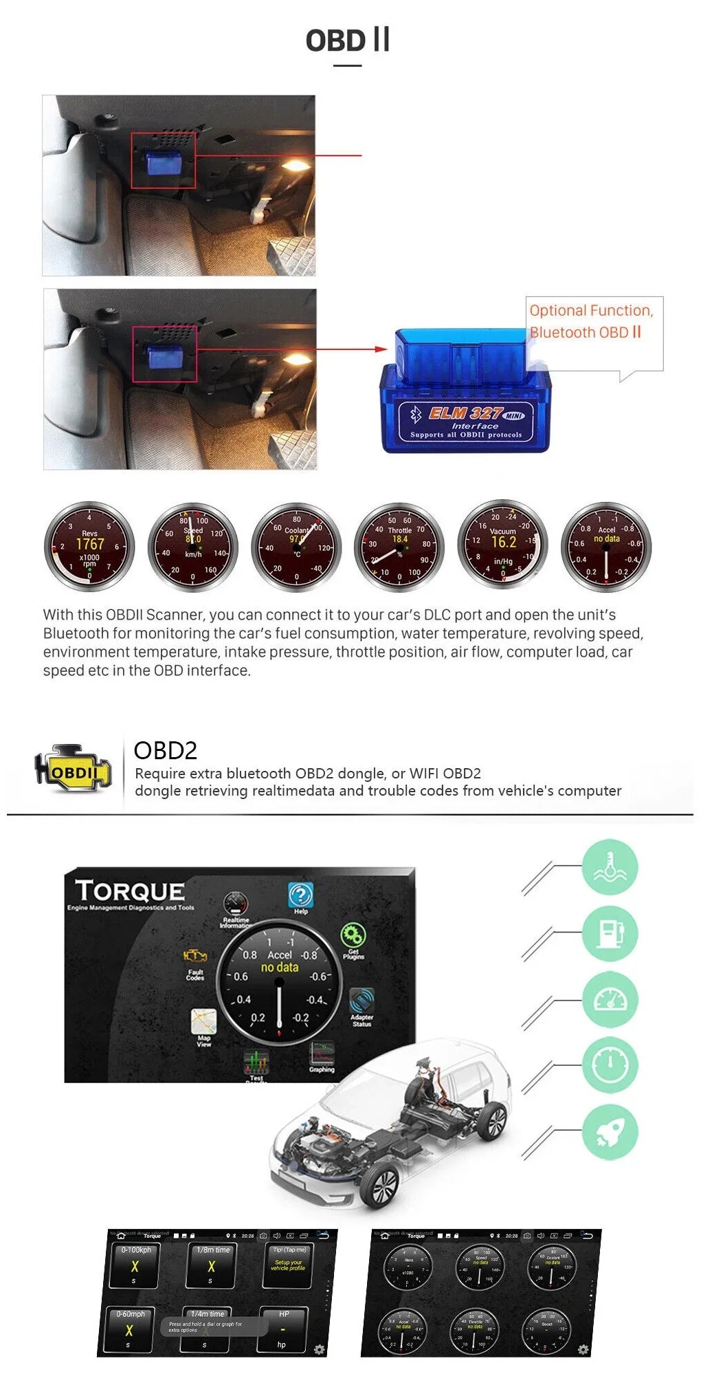 Android 2+32GB Car Sizetereo Wireless Carplay Android Auto Double Din Radio 9" 1280*720 IPSize Sizecreen WiFi GPSize Navigation Bluetooth USizeB FM/RDSize Receiver AHD Backup Camera