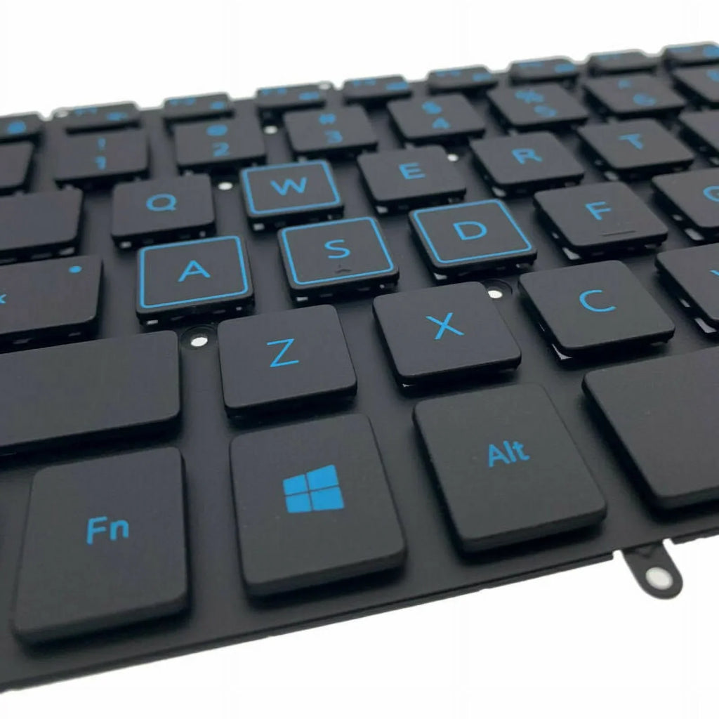 For Dell Gaming G3-3579 3779 G5 15 5587 15-5587 Keyboard Backlit Blue Characters