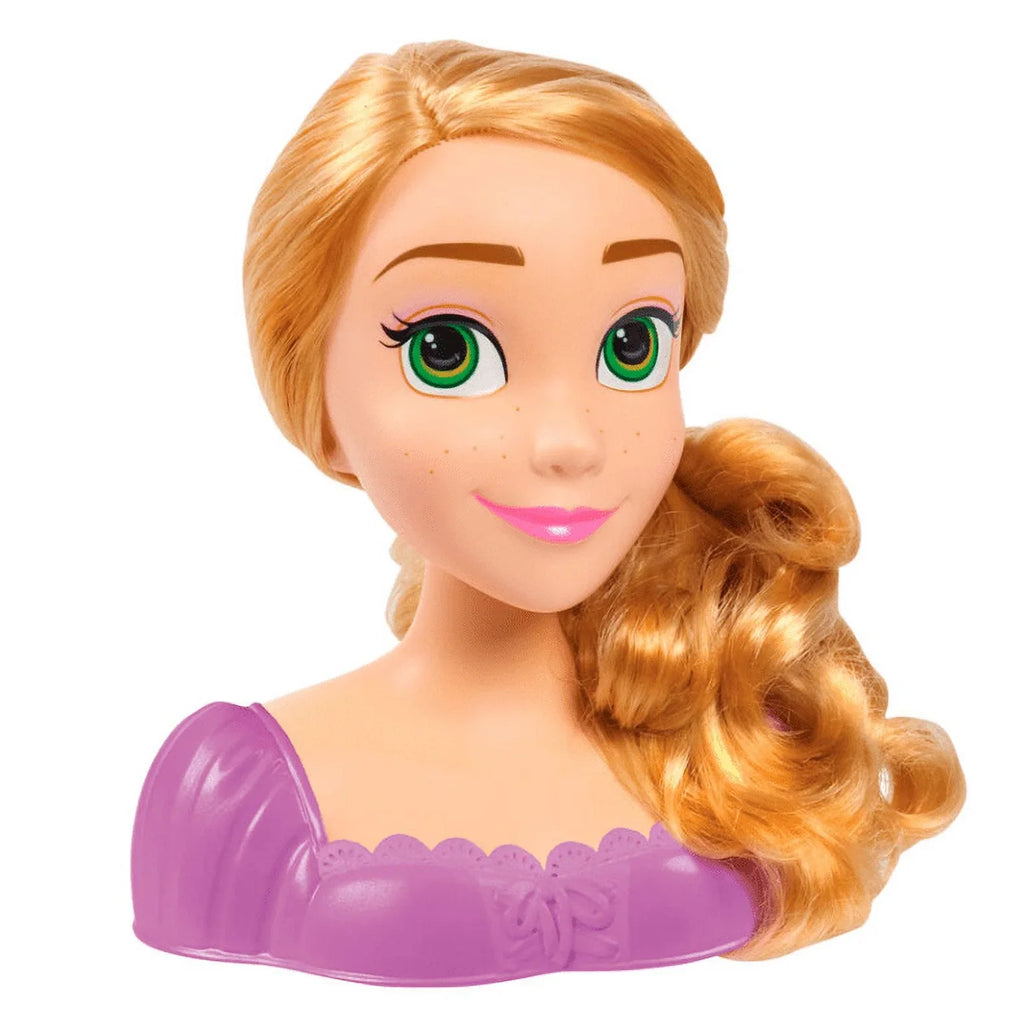 Disney Princess Rapunzel Sizetyling Head, 7 Pieces, Pretend Play, Officially Licensed Kids Toys for Ages 3