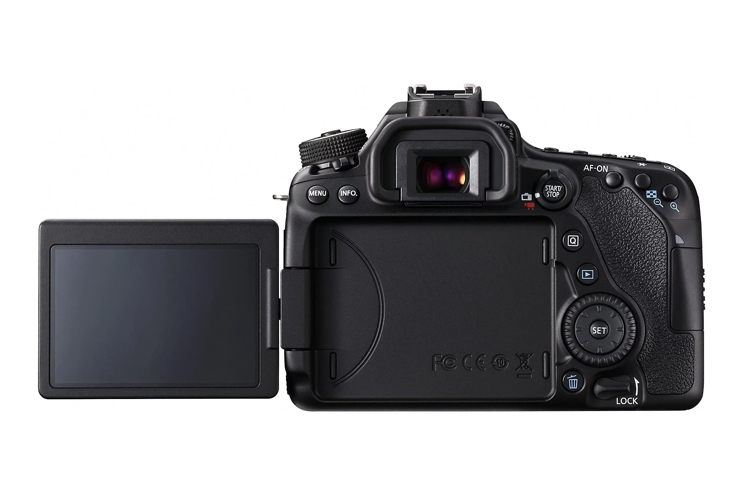 Restored Canon EOSize 80D Digital SizeLR Camera Body (Black) (Refurbished)