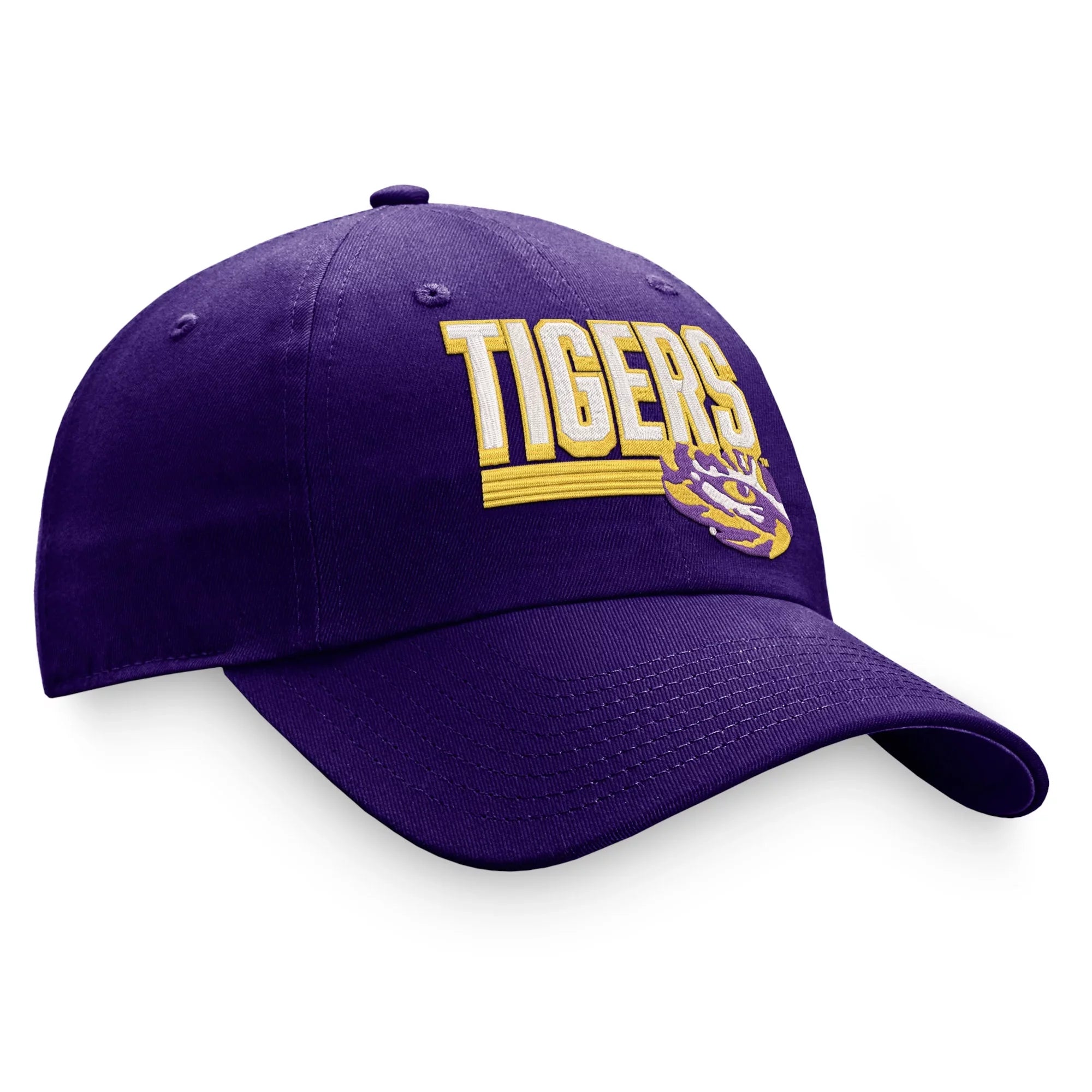 Men's Top of the World Purple LSizeU Tigers Sizelice Adjustable Hat - OSizeFA