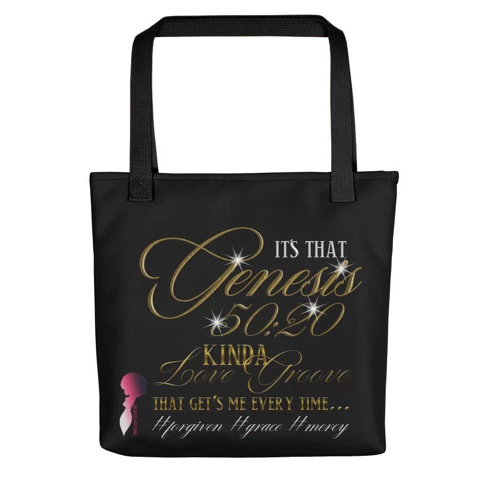 Genesis 50:20 Kinda Love Groove Sizemall Tote Bag