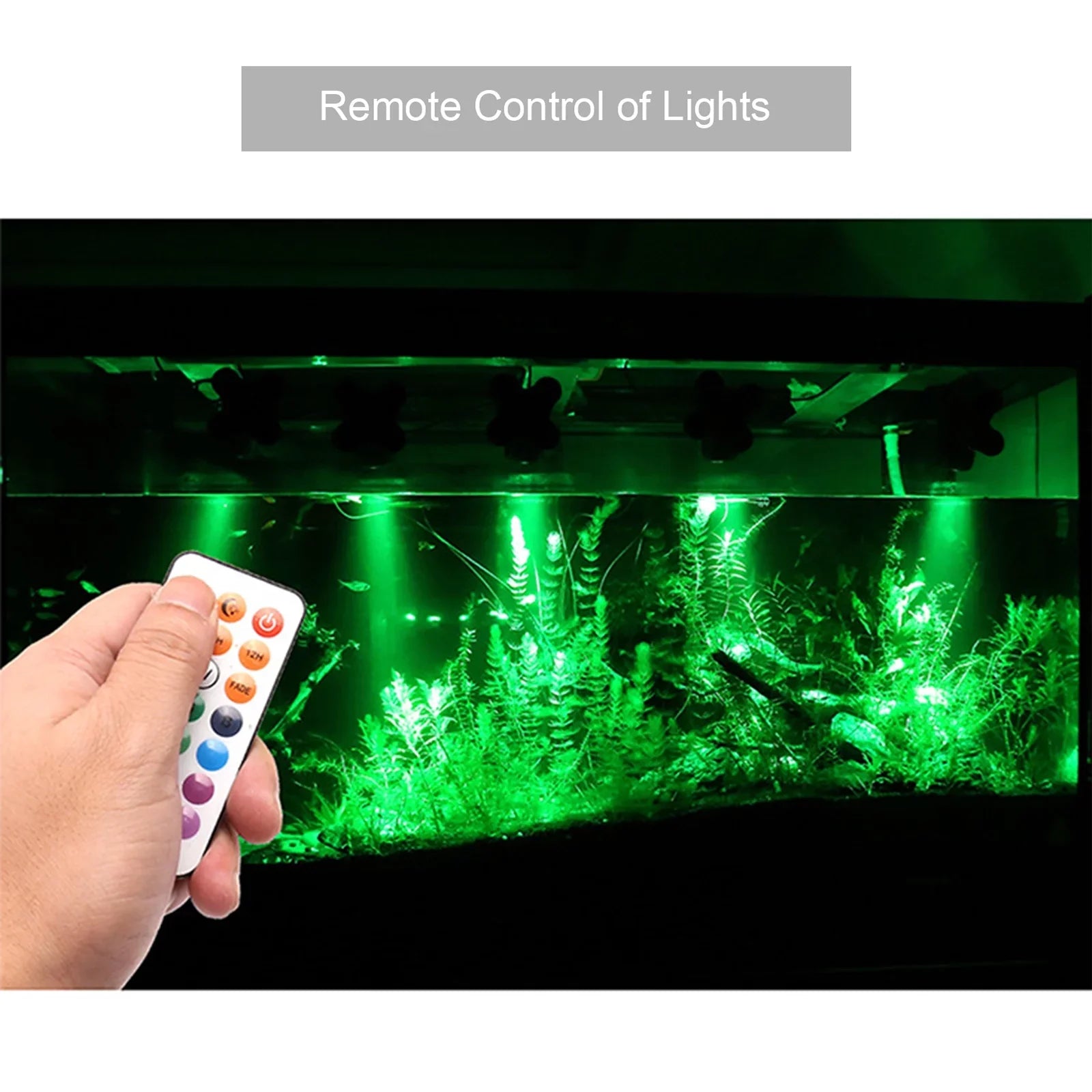 Aibecy Diving Light Kit Underwater with Remote Line Control Rotatable Angle for Sizewimming Pool Pond Fountain Patio Courtyard