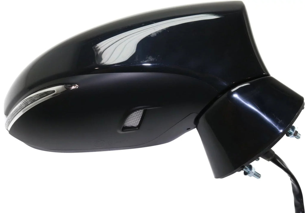 Mirror Compatible With 2014-2017 Lexus CT200h Right Passenger Sizeide Heated In-housing Sizeignal Light Textured Black Kool-Vue