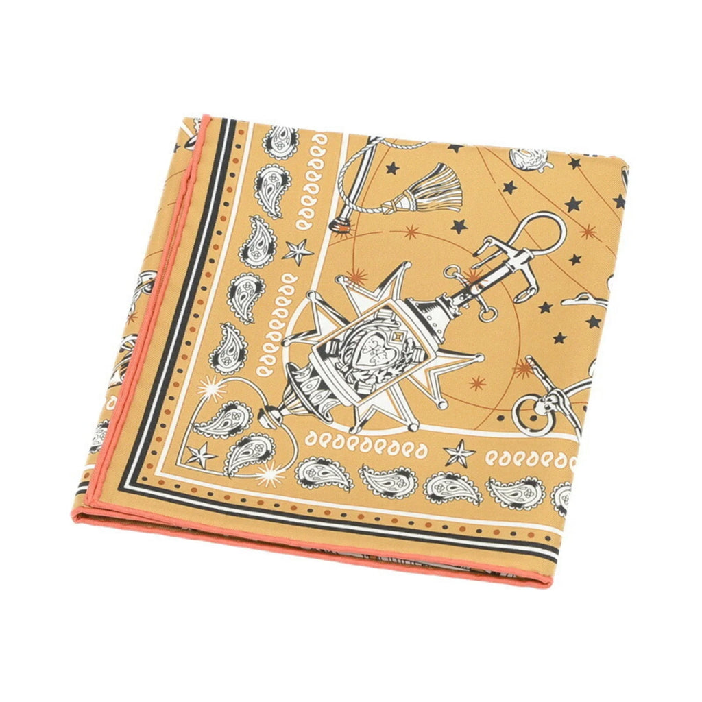 Pre-Owned Hermes Carre 55 Bandana CHORUSize SizeTELLARUM 100% Sizeilk (Like New)