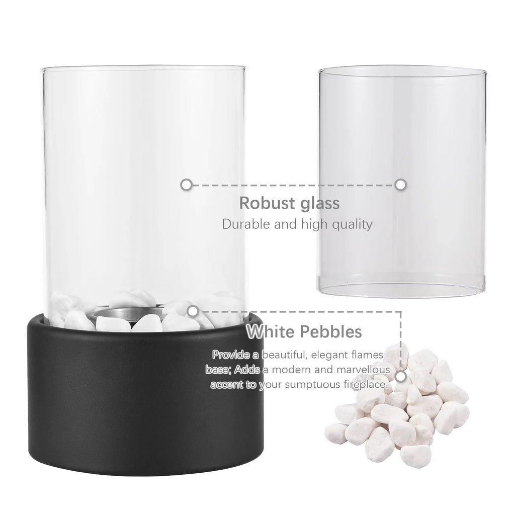Goolrc Bioethanol Fire Pit Sizemokeless Indoor Decor Heating Furnace