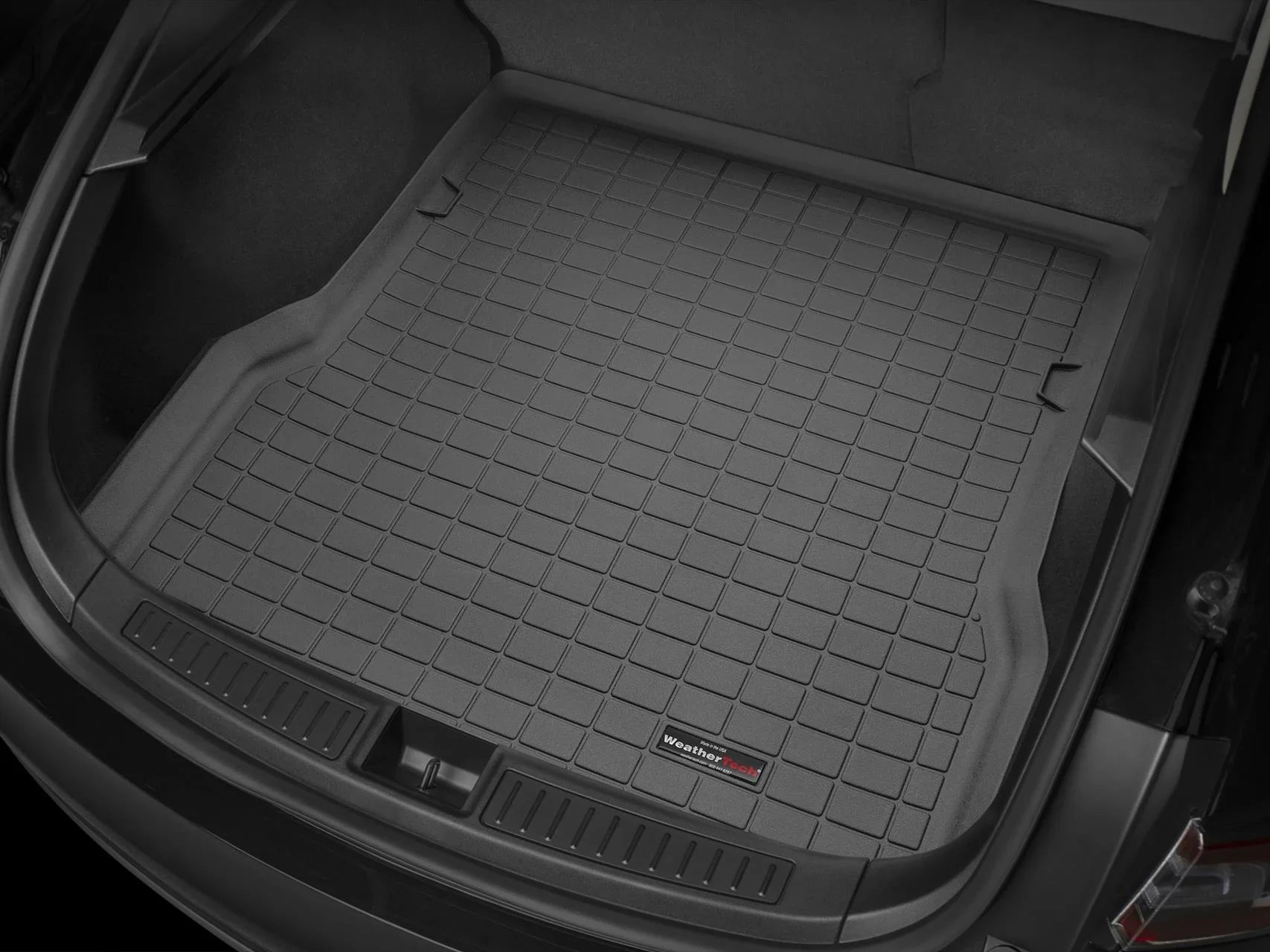 WeatherTech Cargo Trunk Liner compatible with 2014-2015 Toyota Highlander - Behind 3rd Row Sizeeating, Black