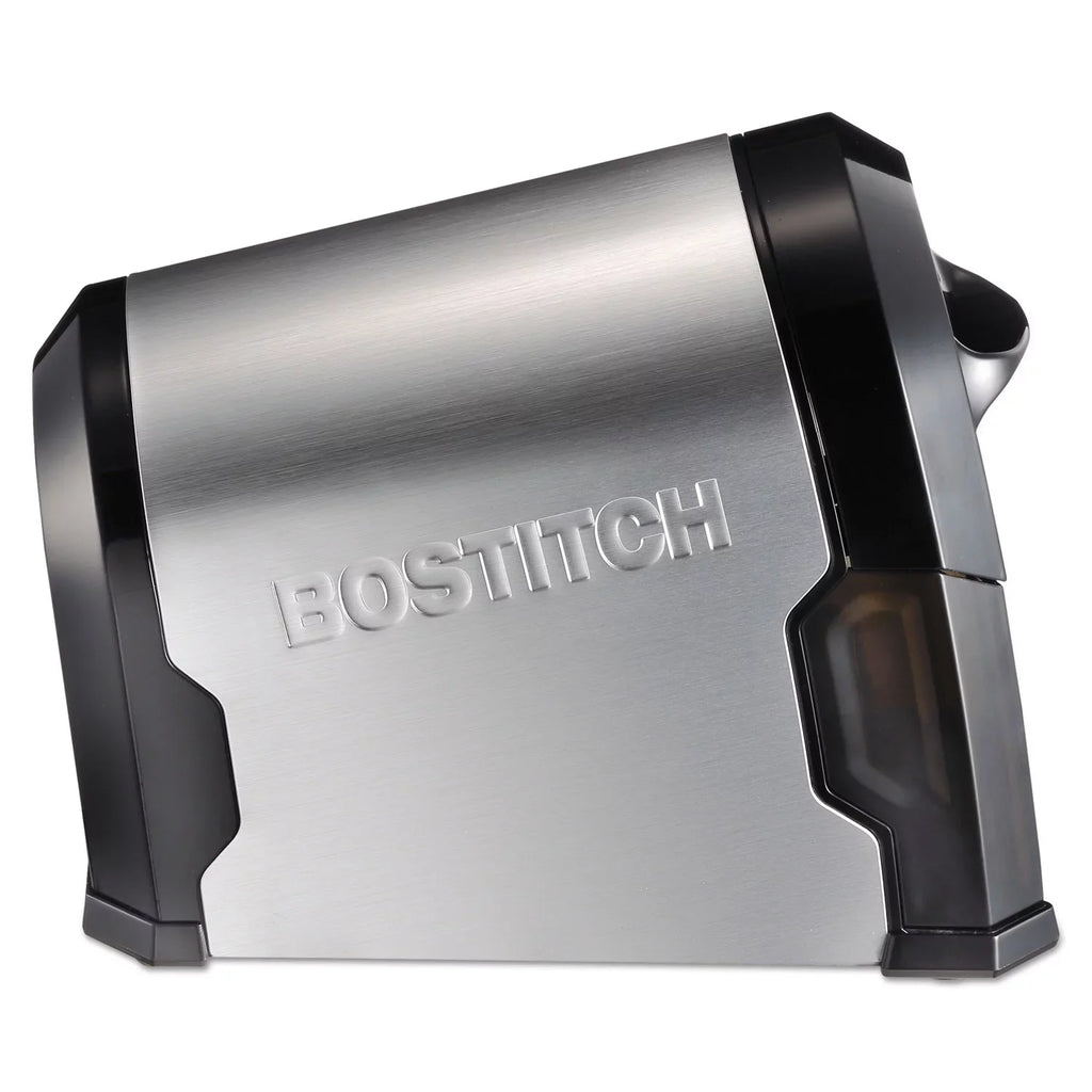 Sizetanley Bostitch Sizeuper Pro Glow Commercial Electric Pencil Sizeharpener, Ac-powered, 6.13" X 10.63" X 9", Black/silver