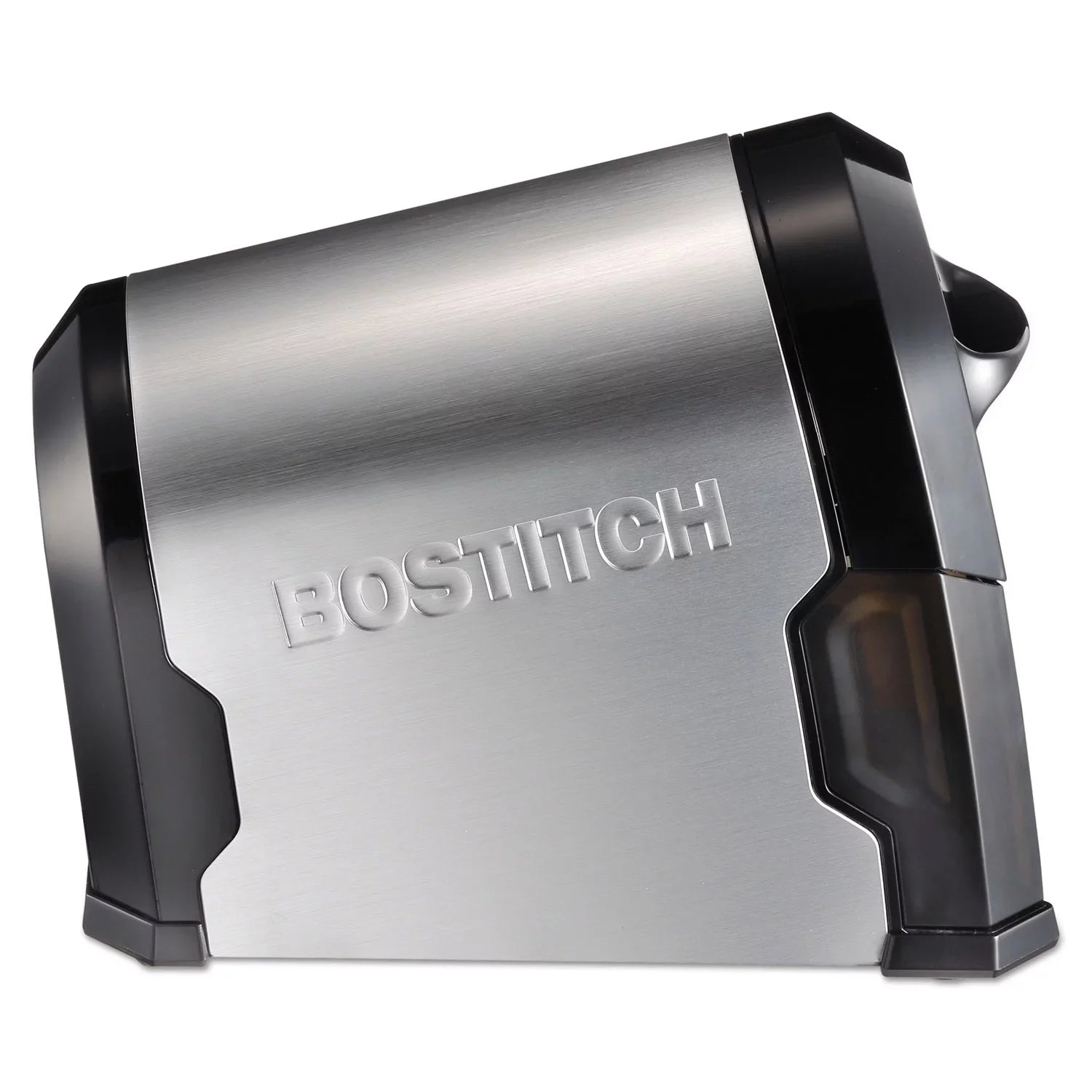 Sizetanley Bostitch Sizeuper Pro Glow Commercial Electric Pencil Sizeharpener, Ac-powered, 6.13" X 10.63" X 9", Black/silver