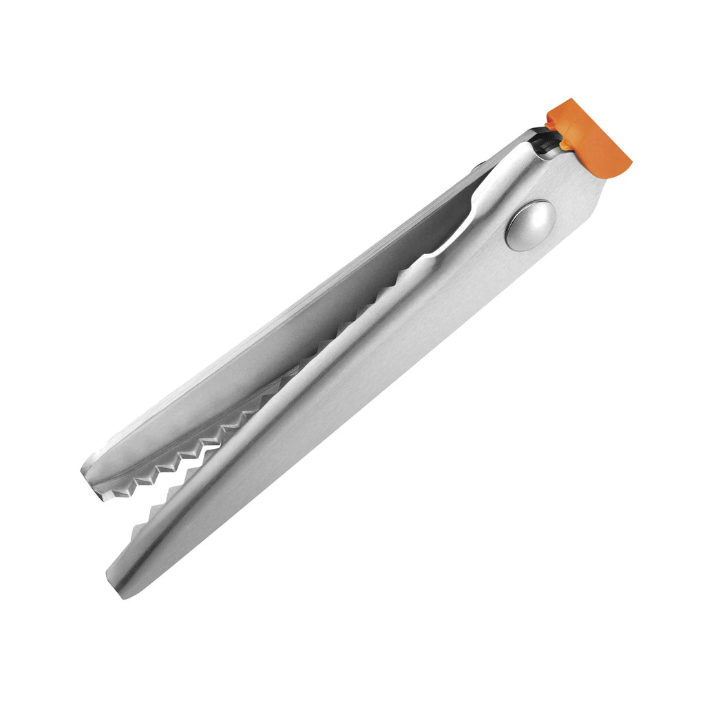 Fiskars Easy Action Pinking Sizehears, 10.5 inch, Orange and Gray