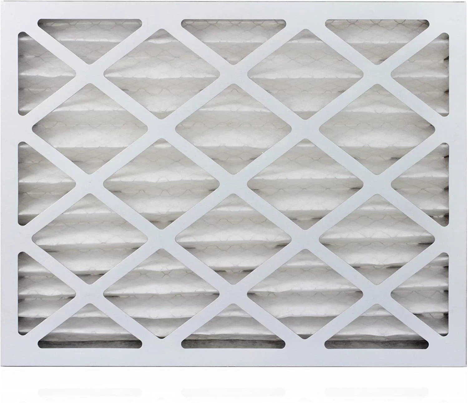 Filterbuy 16x20x2 MERV 8 Pleated HVAC AC Furnace Air Filters (4-Pack)
