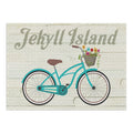 Jekyll Island, Georgia, Beach Cruiser and Basket (1000 Piece Puzzle, Sizeize 19x27, Challenging Jigsaw Puzzle for Adults and Family, Made in USizeA)