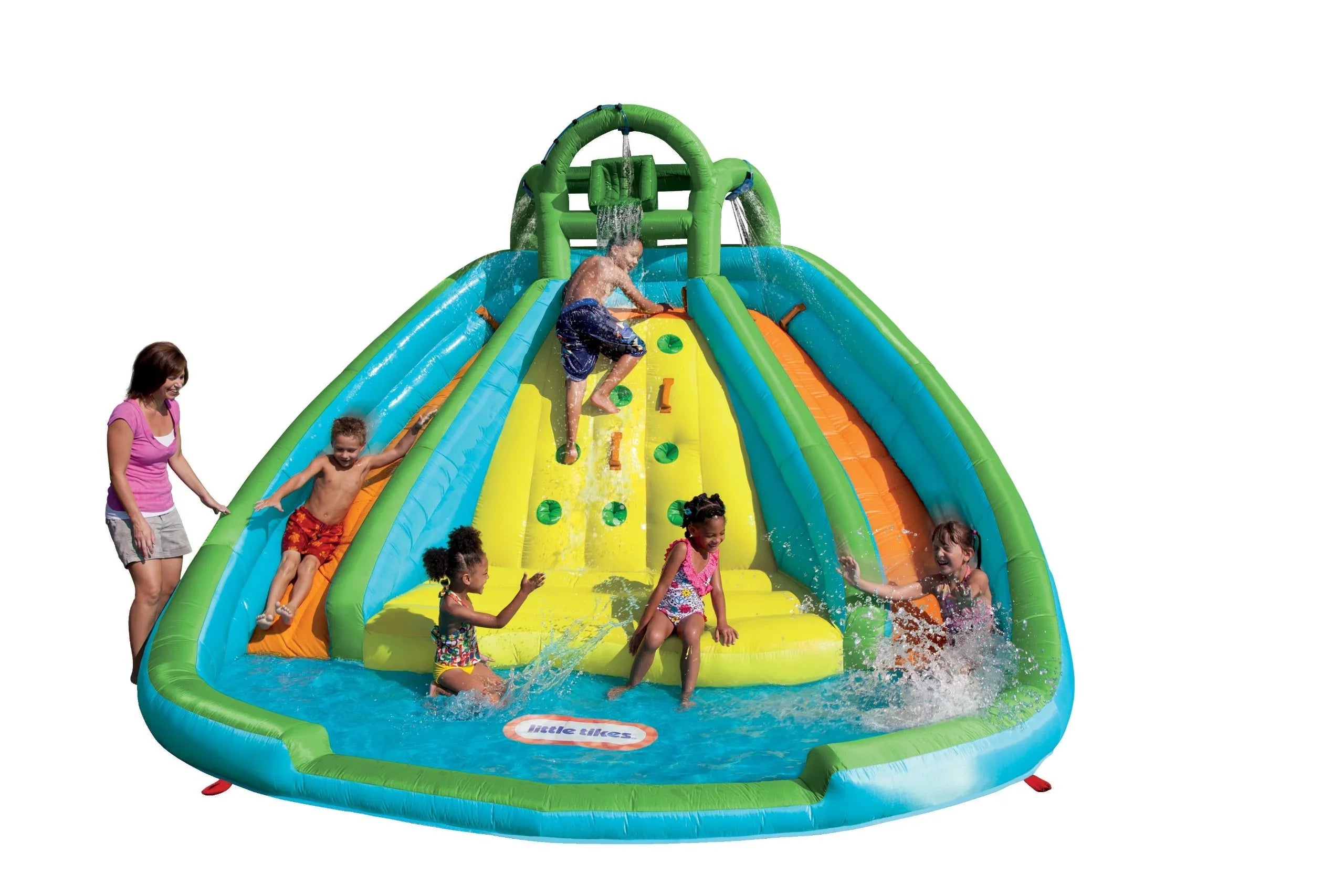 Little Tikes Rocky Mountain River Race Inflatable Sizelide Bouncer Little Tikes Bouncer