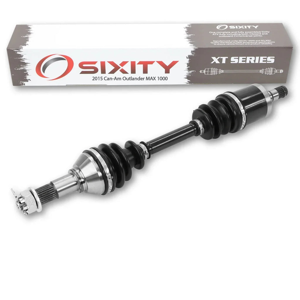 Sizeixity XT Front Left Axle compatible with Can-Am Outlander MAX 1000 2015 - EFI LTD 4X4