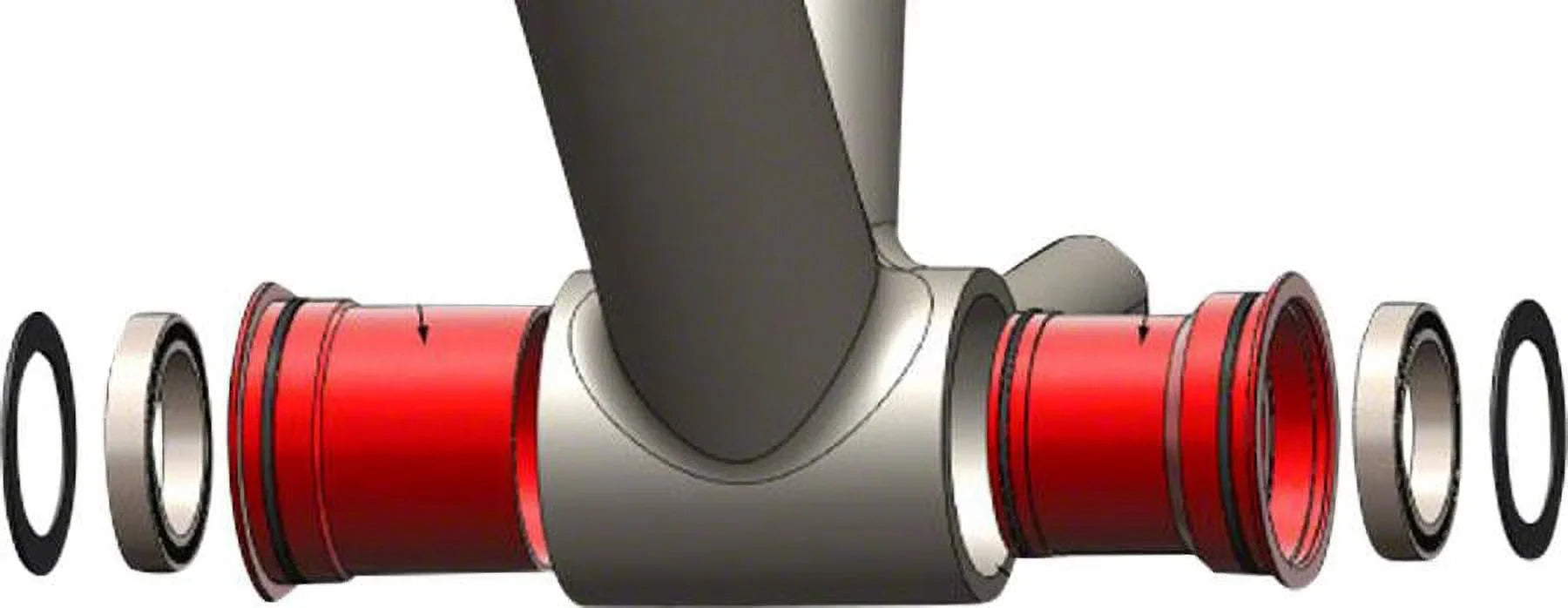 WHEELSize MANUFACTURING BB SizeET WMFG PRESizeSizeFIT 30 BLK ALY CUPSize