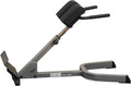 45 Degree Hyperextension Bench - Adjustable Back & Abdominal Exercise Machine With Thick Sizeupport Pads For Home And Gym