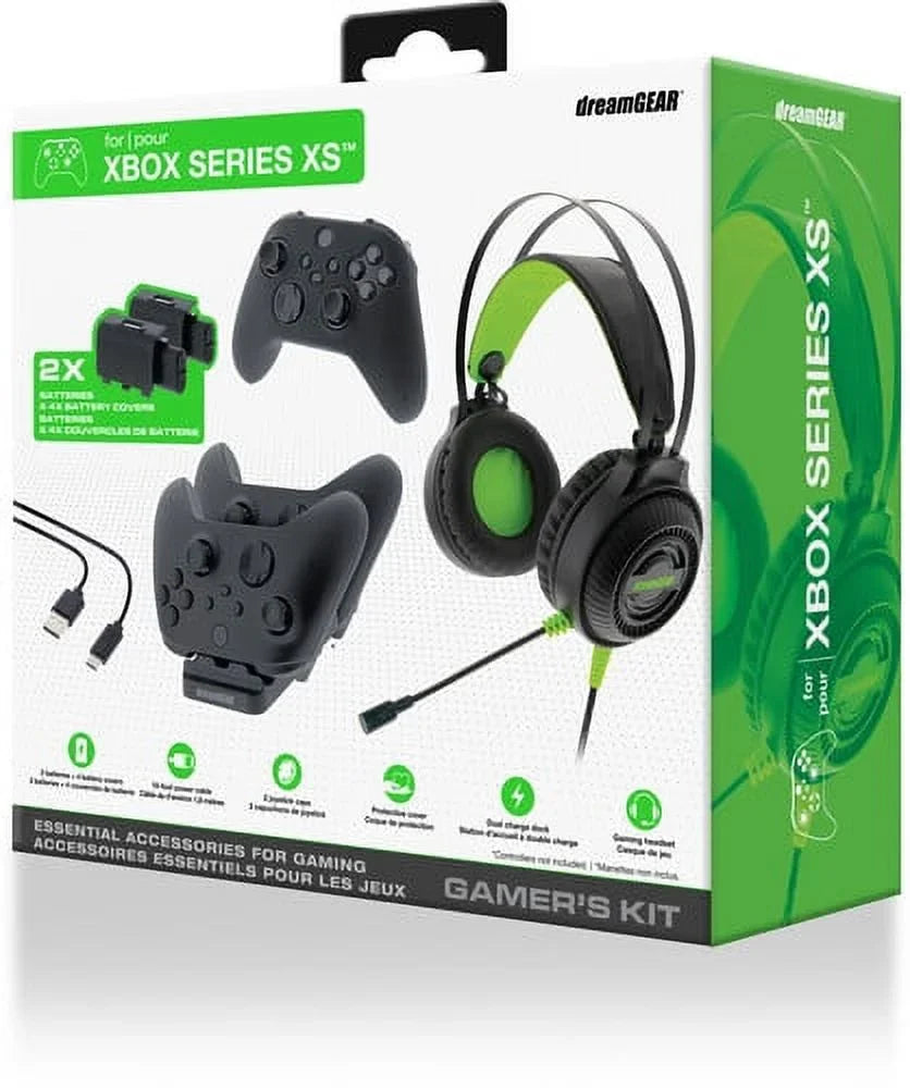 Dream Gear DGXBX-7601 Gamer's Kit XBOX Sizeeries XSize Essential Accessories  [GAMESize ACCESizeSizeORIESize]