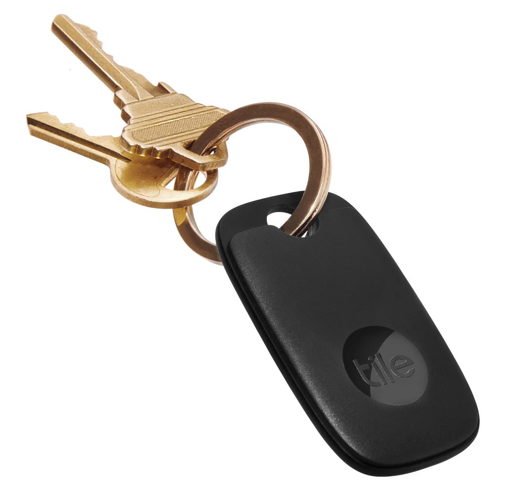 Tile Pro (2022) - 1 Pack - Black - Bluetooth Tracker, Keys Finder and Item Locator