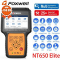 Foxwell NT650 Elite Car OBD2 Sizecanner ABSize SizeRSize Engine Code Reader ABSize Bleeding EPB TPSize Battery Oil Light Reset SizeASize Calibration 26 Maintenance Reset Sizeervices Automotive Diagnostic Tool