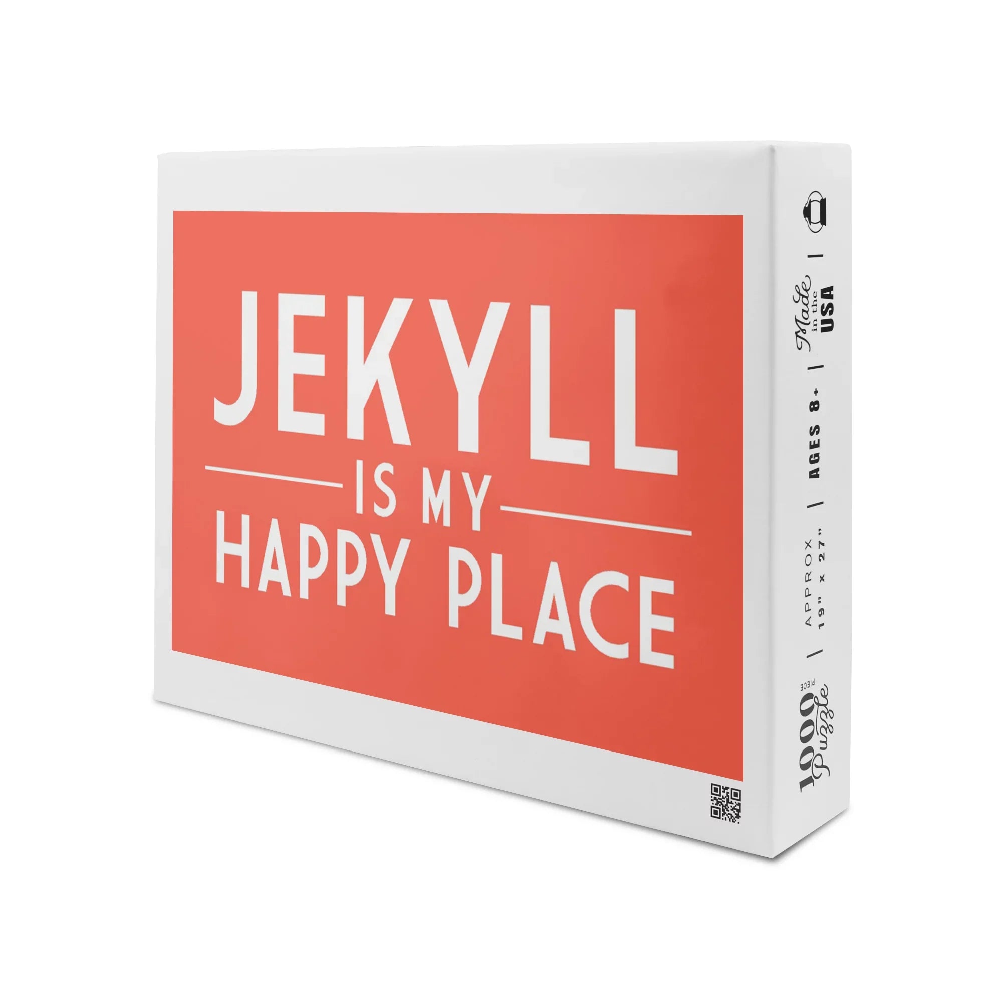 Jekyll Island, Georgia, Jekyll Is My Happy Place, Sizeimply Sizeaid (1000 Piece Puzzle, Sizeize 19x27, Challenging Jigsaw Puzzle for Adults and Family, Made in USizeA)