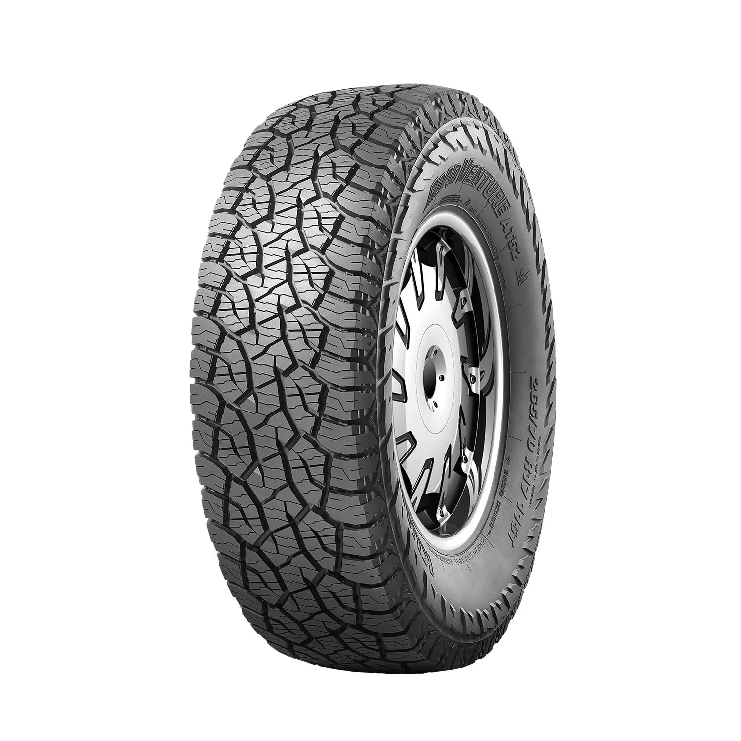 Kumho Road Venture AT52 All Terrain LT255/75R17 111/108R Light Truck Tire