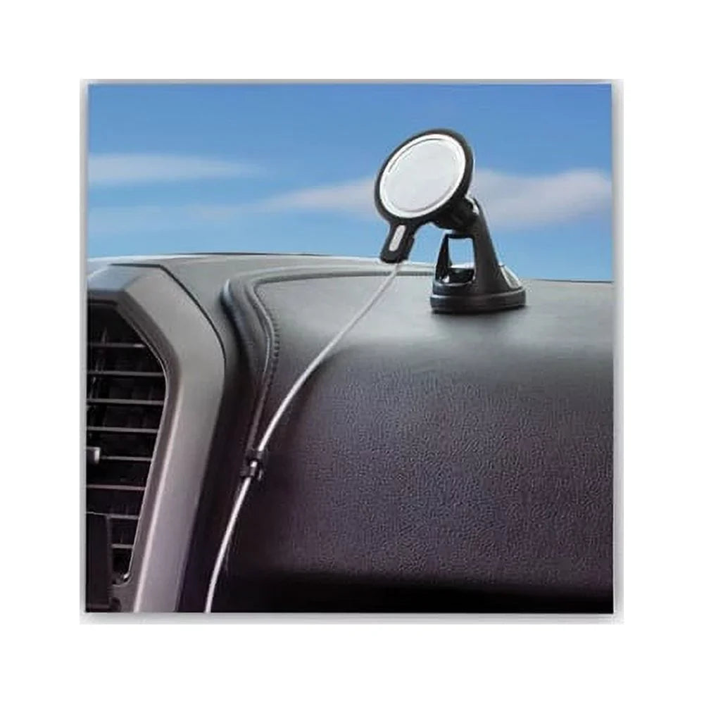 MagicMount MSizeC Window/Dash Car Phone Holder Mount Kit for iPhone 12, Black