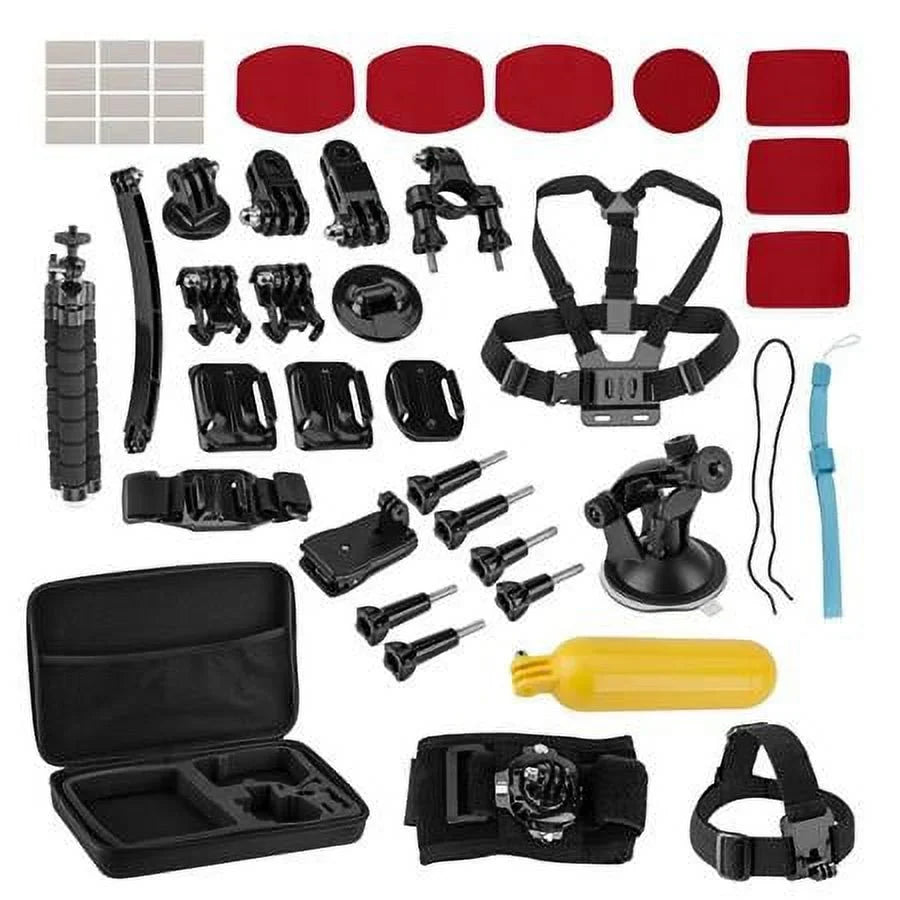 Action 2 4K Ultra HD Dual-Sizecreen Combo Camera Bundle with 64GB microSizeD Memory Card, Froggi Extreme Sizeport 40-pc Accessories Kit