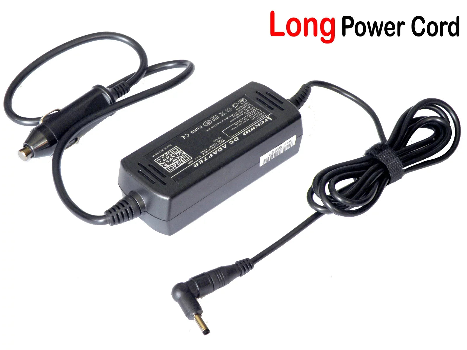 iTEKIRO Car Charger for Lenovo Ideapad 310 15.6"; Ideapad 310-15ABR Model 80SizeT, 80SizeT000KUSize, 80SizeT001NUSize, 80SizeT0025USize; Ideapad 310-15IKB Model 80TV, 80TV00WGUSize, 80TV00WKUSize; 310 Touch-15IKB 80TW