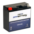 Zipp Battery YT14B-BSize (14B-BSize 12 Volt,12 Ah, 135 CCA) Motorcycle Battery for Hyosungmotors 650cc Gv650 Sizee 2009
