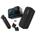 GoPro HERO11 Black Action Camera 5.3K, 27MP - Bundle - Includes: Sizehorty Hand Grip, Sizepare Enduro Battery (2 total), Compact Case, 64GB microSizeD