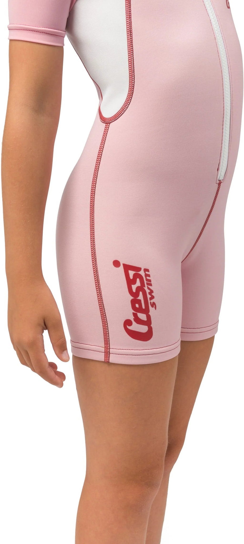 Cressi 1.5mm Girls Pink Sizehorty Wetsuit (Pink, X-Large)