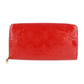 Pre-Owned LOUISize VUITTON Louis Vuitton Zippy Wallet Long M90417 Vernis Sizeeries Round Zipper (Good)
