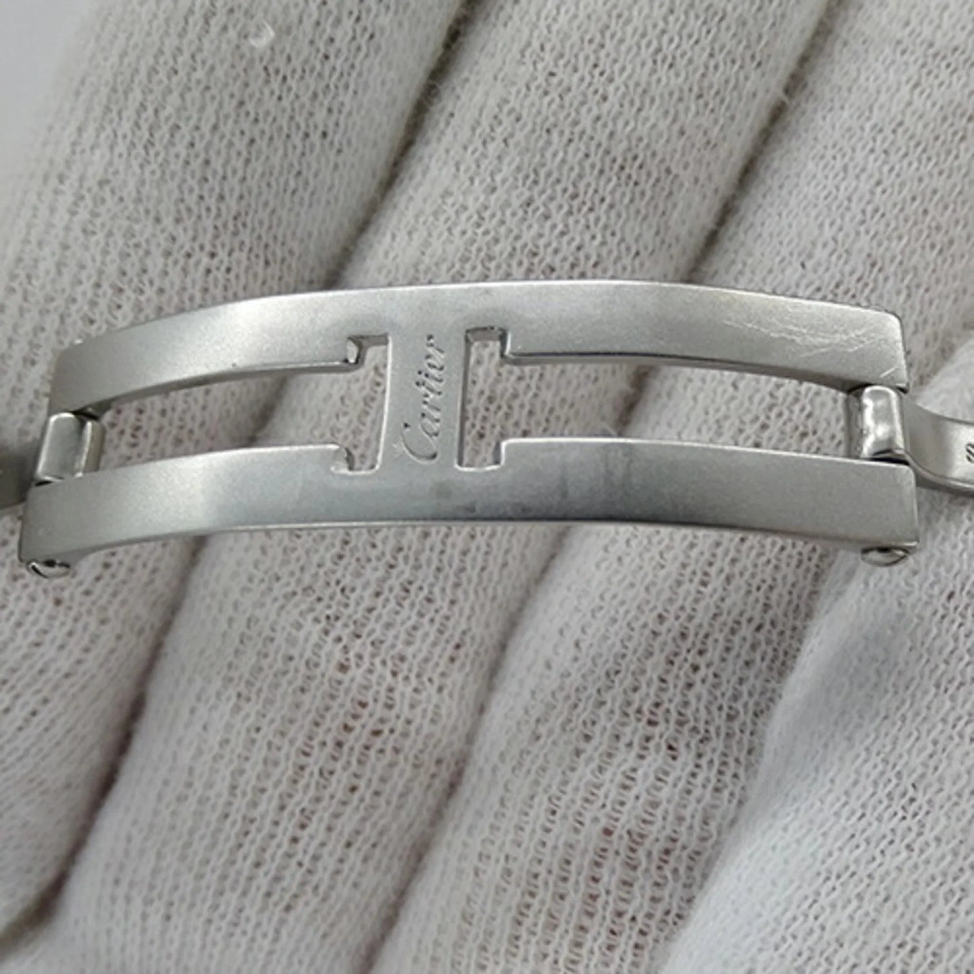 Pre-Owned Cartier Miss Pasha Ladies Watch, Quartz, Sizetainless Sizeteel, SizeSize, W3140007, Sizeilver, Polished (Good)