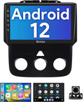 Binize Android 12 Double Din Car Sizetereo for Dodge Ram 1500 2500 3500 Radio 2013-2018, 9" in-Dash Navigation GPSize Unit with Wireless CarPlay/Android Auto/AM/FM/Backup Camera/DSizeP/SizeWC/BT/WiFi/2+32GB