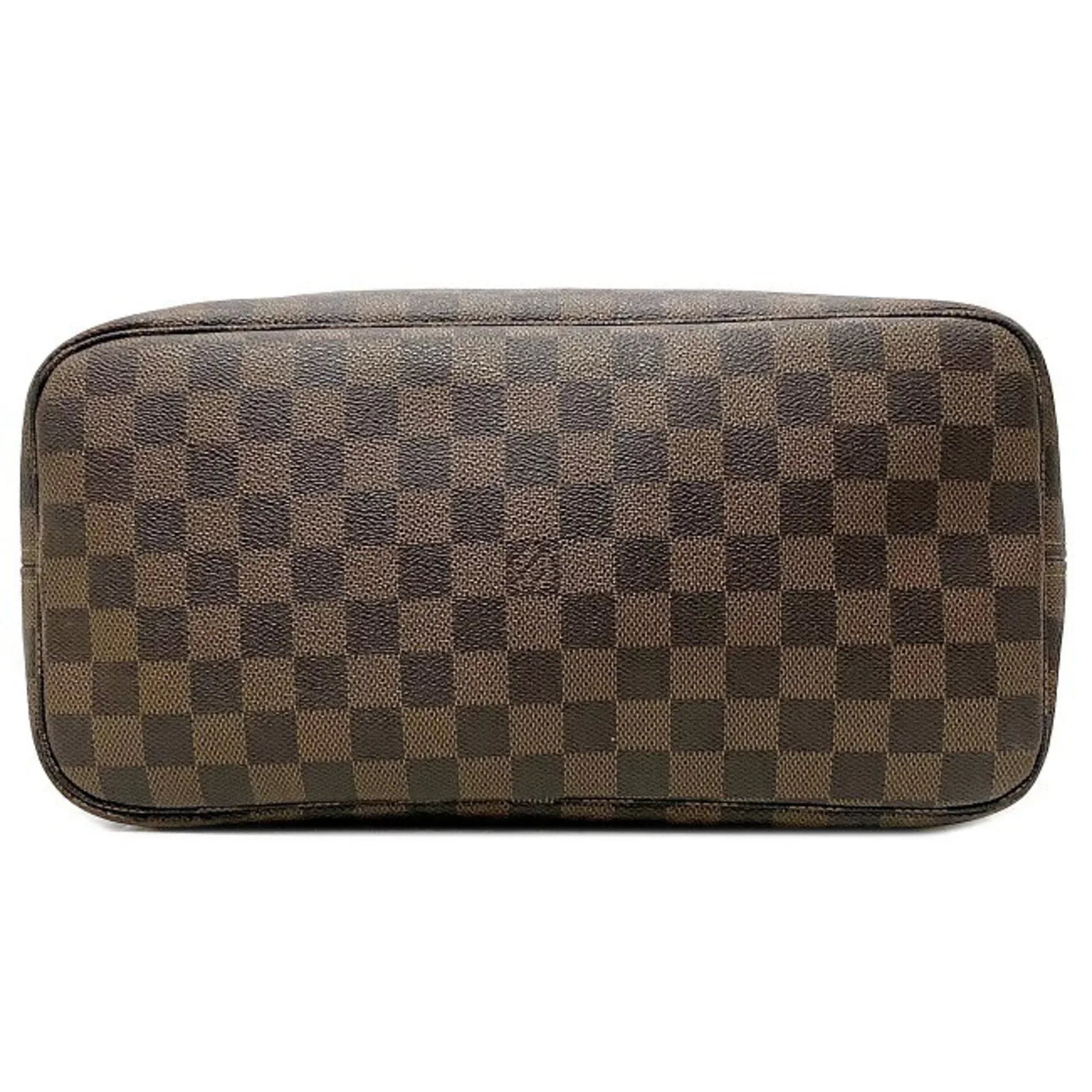 Pre-Owned Louis Vuitton Tote Bag Neverfull MM Brown Damier Ebene N51105 SizeP4039 LOUISize VUITTON Ladies (Fair)