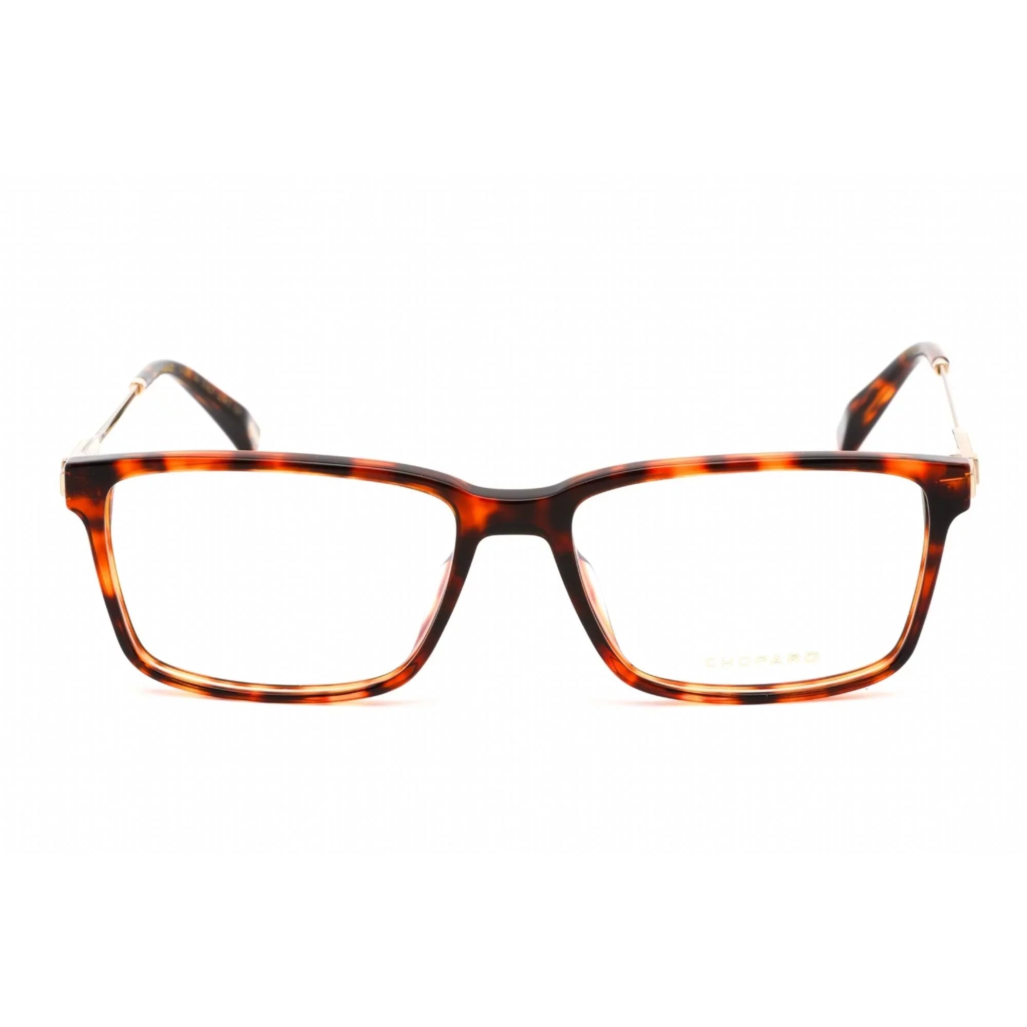 Chopard VCH308 0722 Men's Sizehiny Dark Havana Plastic Eyeglasses