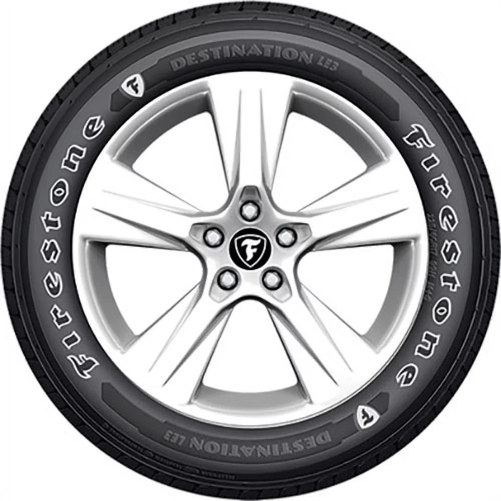 Firestone Destination LE3 235/65R17 104H Tire Fits: 2017-18 Honda CR-V EX, 2019 Honda CR-V LX