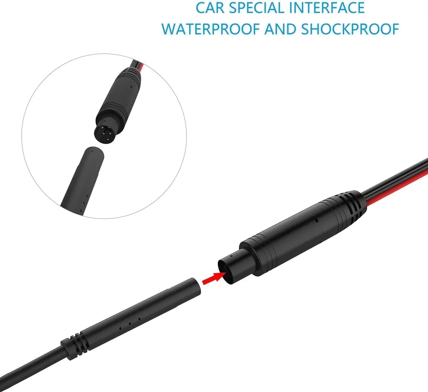 CAM108 Backup Camera License Plate HD Night Vision Rear View 170° Angle Waterproof Compatible with Pioneer Car Radio DMH-100BT DMH-WT8600NEX DMH-160BT DMH1770NEX AVH-120BT AVH-210EX AVH-2550NEX