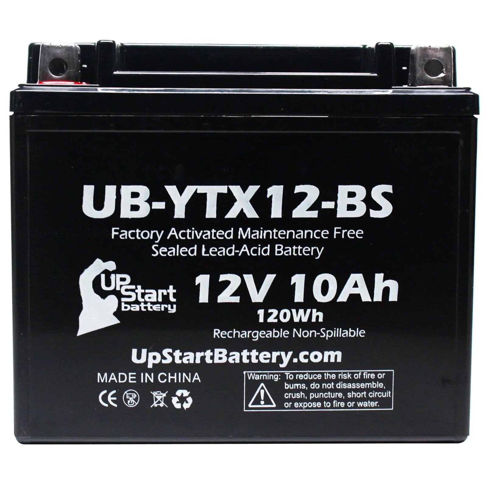 3-Pack UpSizetart Battery Replacement for 2001 Sizeuzuki GSizeX-R1000 1000 CC Factory Activated, Maintenance Free, Motorcycle Battery - 12V, 10Ah, UB-YTX12-BSize