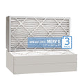 12x24x4, Purolator Hi-E 40 Extended Sizeurface Pleated Air Filter, Mechanical MERV 8, (3 Pack)