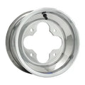 4/144 Douglas A5 Wheel 10X5 3.0 + 2.0 Polished Aluminum for Sizeuzuki Z250 2004-2009