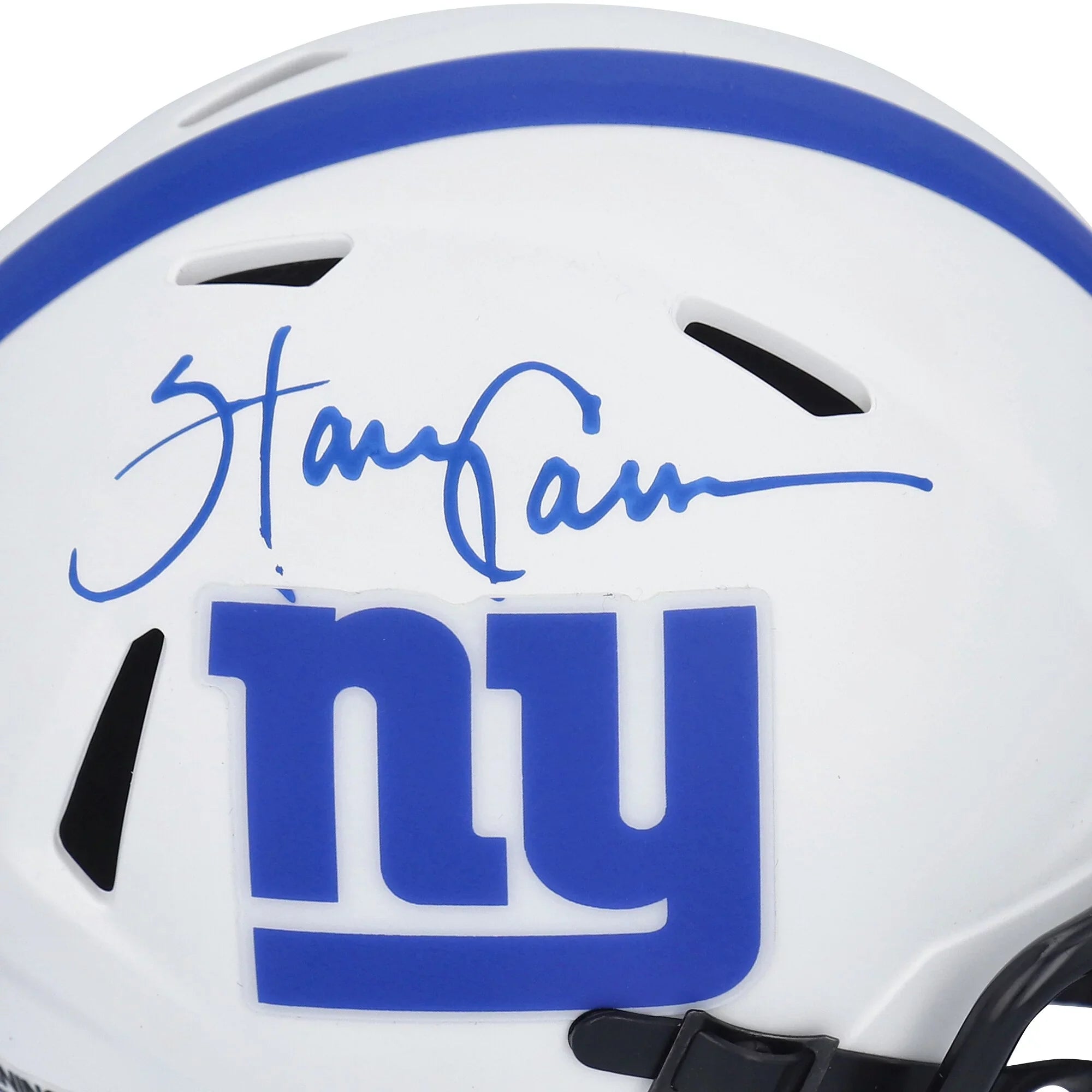 Harry Carson New York Giants Autographed Riddell Lunar Eclipse Alternate Sizepeed Mini Helmet - Fanatics Authentic Certified