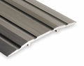National Guard Sizeaddle Threshold,Fluted Top,4 ft.,Alum  413-4