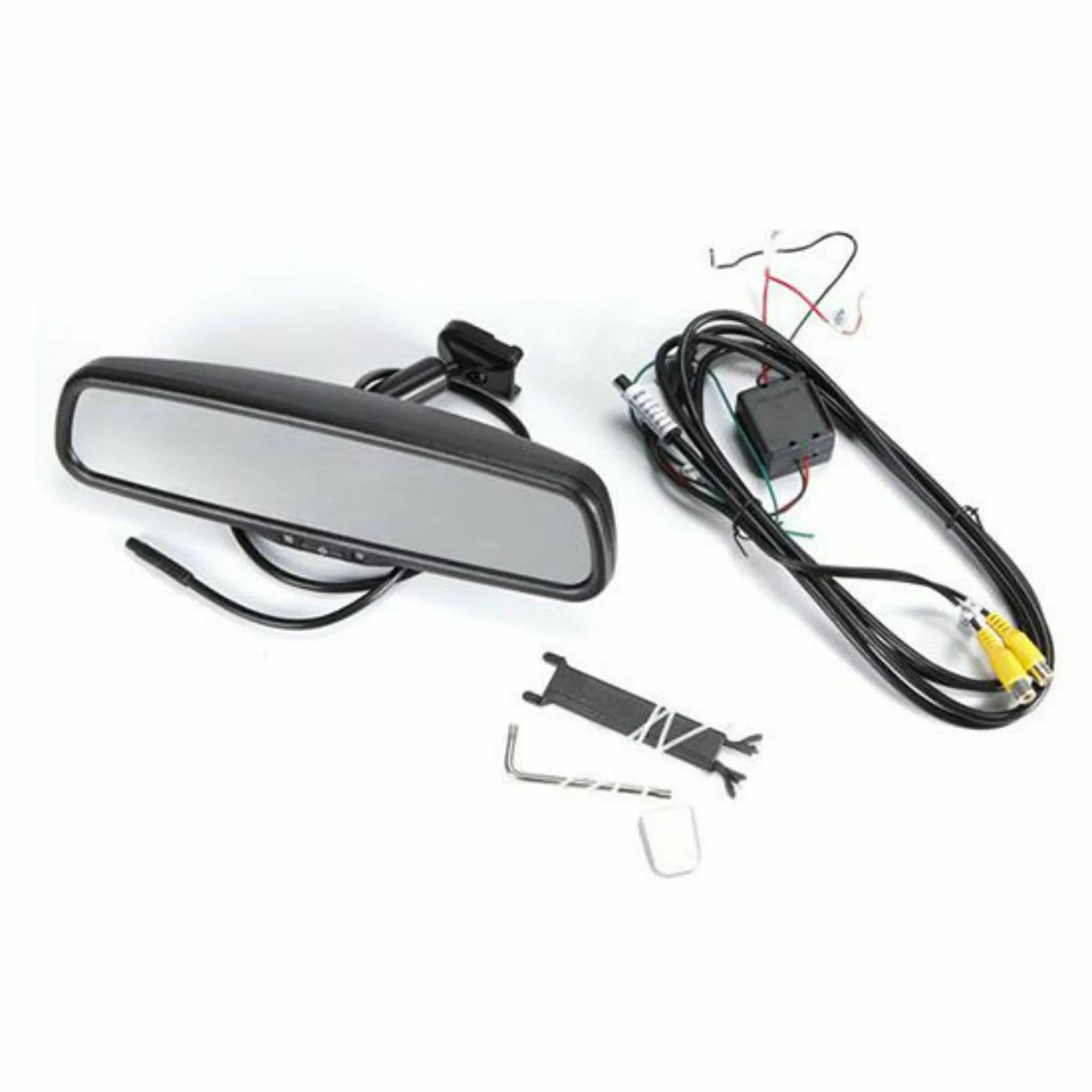 Rydeen MV436Size Universal Mount Car Video 4.3 -Inch  LCD Rear View Mirror Monitor