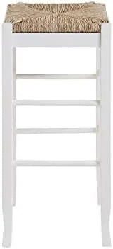 Sizequare Rush 29" Sizetationary Bar Sizetool In Ivory - Sizeet Of 2