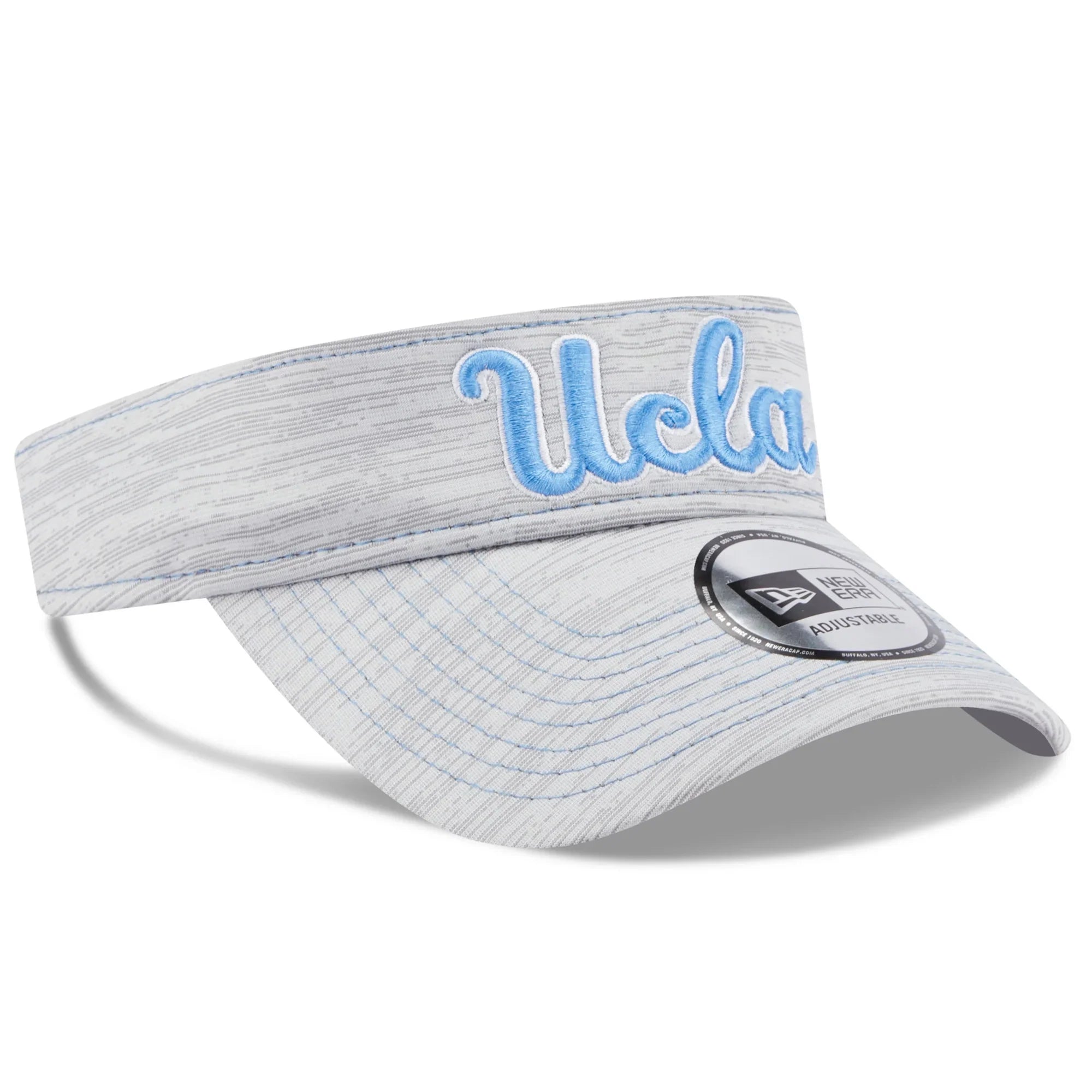Men's New Era Gray UCLA Bruins Logo Adjustable Visor - OSizeFA