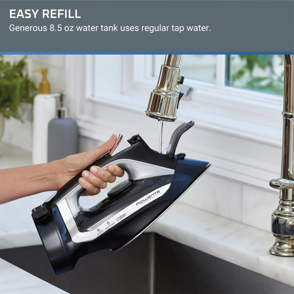 Rowenta Accessteam Cordreel Iron, Black
