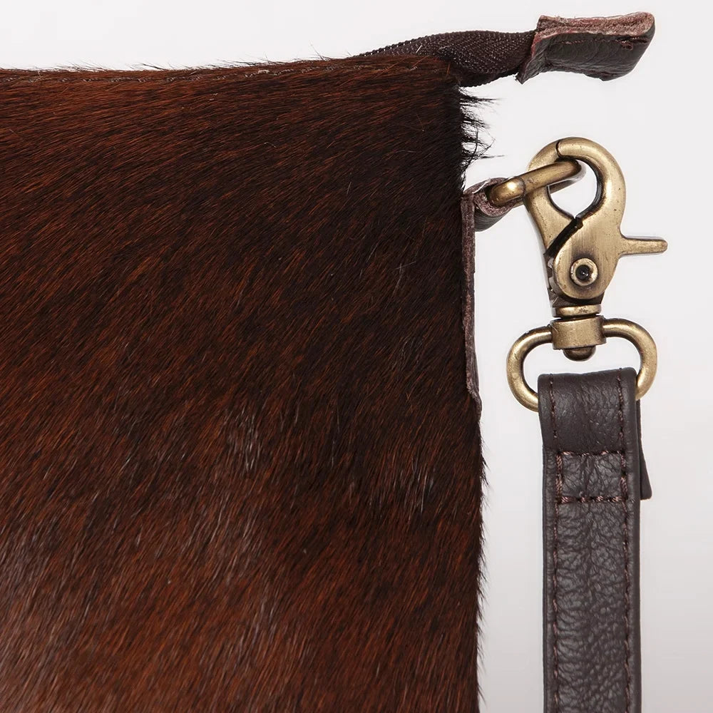 KB OHLAY KBK101 HOBO Hand Tooled Hair-on Genuine Leather women bag western handbag purse