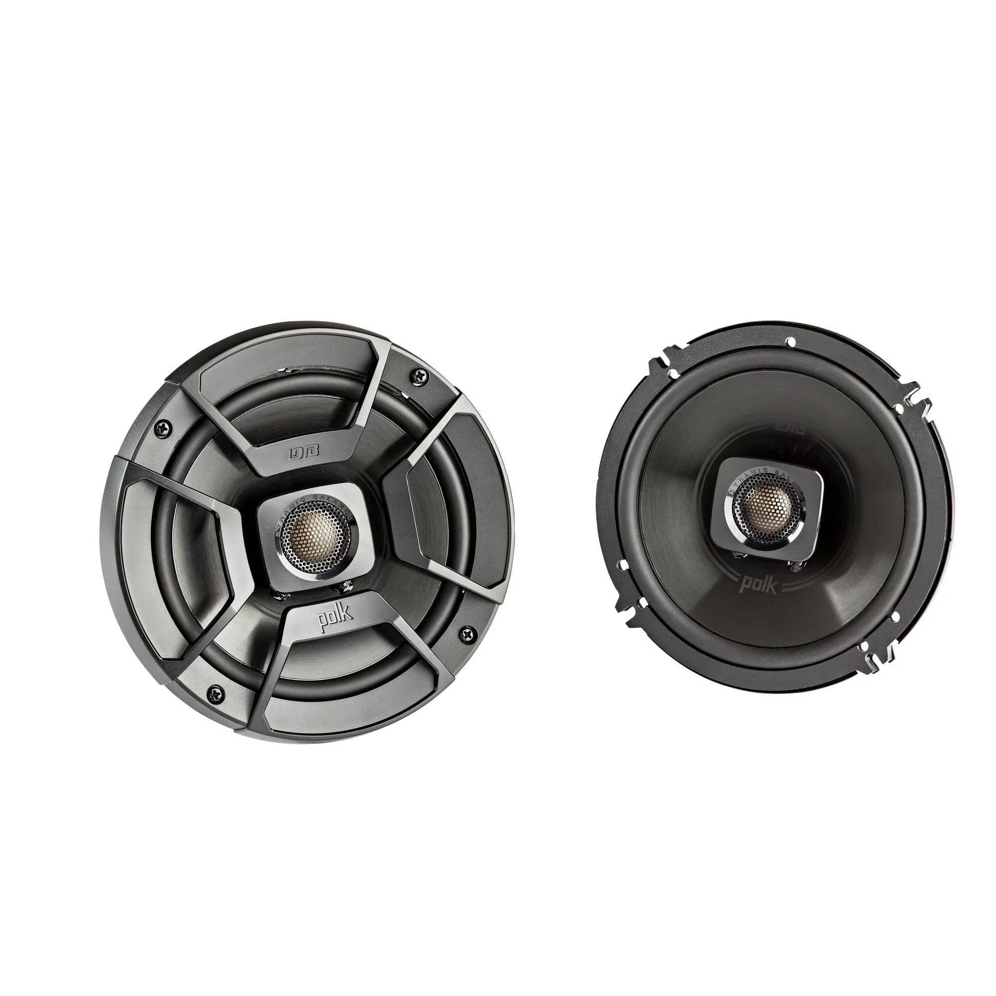 Polk Audio - A Pair Of DB652 6.5" Coaxial and A Pair Of DB462 4x6" Sizepeakers - Bundle Includes 2 Pair