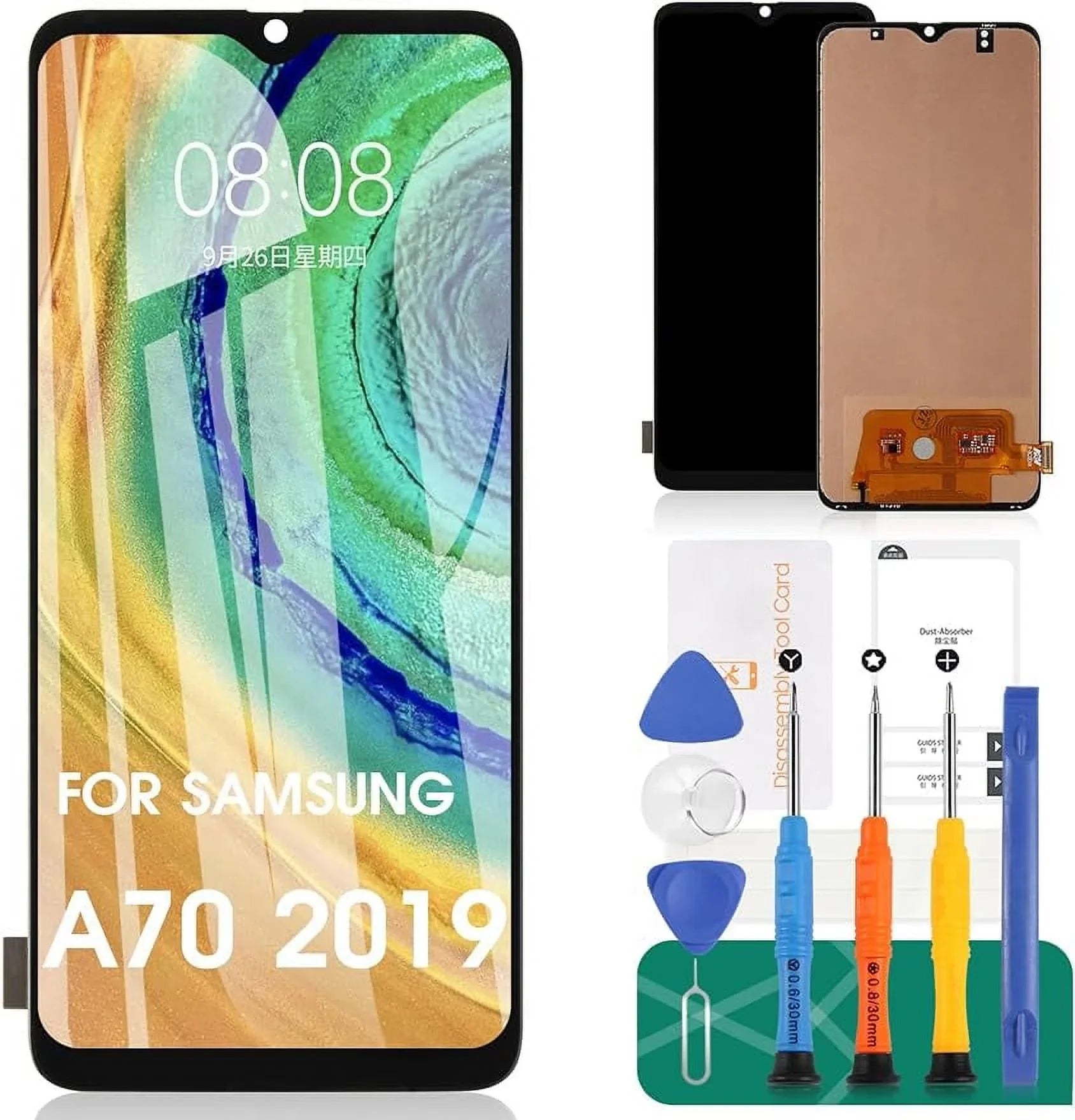 for Sizeamsung Galaxy A70 2019 A705 SizeM-A705F SizeM-A705FN SizeM-A705MN SizeM-A705W 6.7" incell LCD Sizecreen Replacement Touch Display Digitizer Assembly